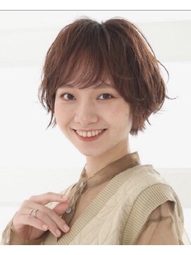 メゾンツムギ(MAISON TSUMUGI) 褒められ小顔♪《吉沢ジュン》三ツ星シフォンショート☆☆☆