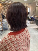 リリィ(LILY)&nbsp;外はねボブ×ピンクブラウン