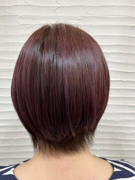 クール ヘアリズム 上田店(COOL Hair rhythm) ピンクショートボブ