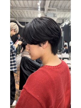 スキル(SKILL) 【SKILL】ツーブロック刈り上げショートメンズパーマハイライト