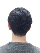 黄ぐまくん美容室 メンズ ショート レイヤー