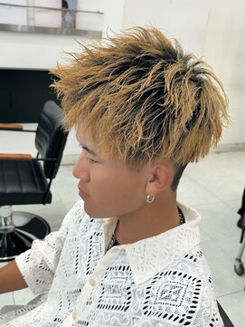 ネクスト 静岡店(NEXT) ハイトーンアップバング