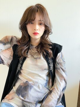 エイミー(Aimee) Aimee 町田　オリーブグレージュ×ワンホンヘア