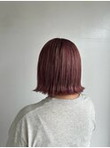 松山市/20代/30代/40代/外ハネ×カシスカラー