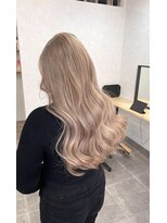 リゲル(rigel)&nbsp;巻き髪×ミルクティーベージュ