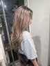 カット＋エフェクトブリーチ＋2stepトリートメント　￥24000