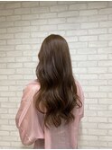 ブリーチなしダブルカラー/イルミナカラー/ロング/ハイトーン