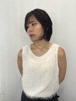 ゼストプラス(ZEST plus)&nbsp;【DAN】顔周りのレイヤーでこなれ感のあるショートスタイル♪♪