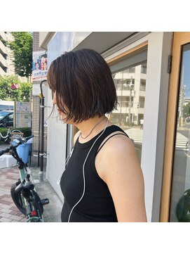 シアラ(ciala) ボブ＋ニュアンスパーマ