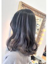 コワファースト  させぼ五番街店(COIFF1RST)&nbsp;グレージュ×アンブレラカラー