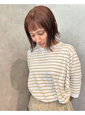 ショートからの伸ばしかけボブ