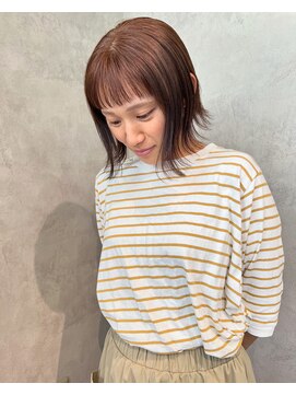 クララデアンシュシュ(Kurara de UN CHOU CHOU) ショートからの伸ばしかけボブ