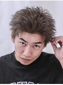 グレージュスパイキー