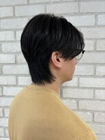 アッシュ 稲田堤店(Ash) 前下がりセンターパートウルフ