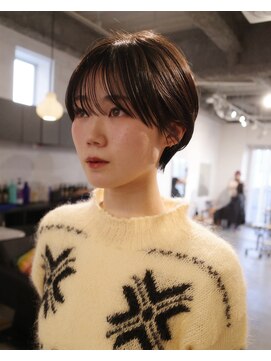 ヨー(Yoh-) 【ショートカット/阿部達哉】耳掛けショート/マッシュショート