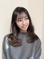 ビューネオ(VIEW NEO)&nbsp;似合わせ/レイヤーカット/韓国ヘア/グレージュ/谷町四丁目