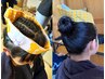 お団子ヘアセット＆お祭り編み込み