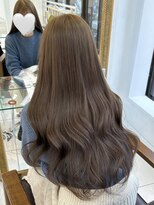 アマトウキョウ アユンチェ(AMA TOKYO×AYUNCHE) マロンベージュ アッシュベージュ 透明感カラー