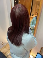 パーマ落としラボ ジェノバイアピッシュ(JENO by apish)&nbsp;ナチュラルストレート/艶髪