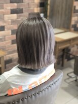 ホワイト 伊勢崎(WHITE) フルブリーチ歴をリペア！透明感抜群のミルクティベージュ☆