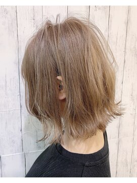 ヴァンカウンシル 松本店(VAN COUNCIL) 透け感たっぷりことりベージュ_グレージュカラー