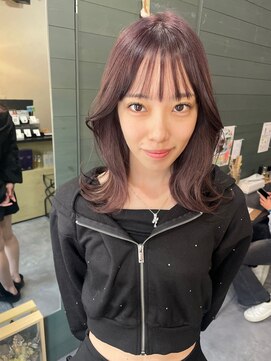 マーシュ(marshu) ブリーチカラー♪カシスグレー