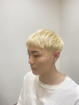 メロウメンズライン 神戸三宮(mellow men's line) 抜きっぱなし ブロンド