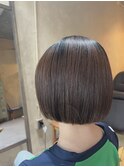 切りっぱなしスタイル