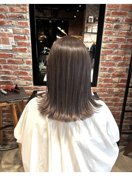 オーガニック アトリエ 大宮(organic+atelier) 30代40代向け白髪ぼかしハイライト×夏色グレージュ◎美髪