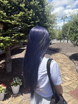 ヘアルーム フラット(HAIR ROOM flat) ダークパープル