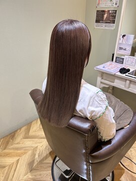 エマヘアーアトリエ 大在店(Emma hair Atelier) 髪質改善カラー×艶感ブラウン♪