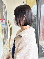 シャンプー ボーイ 宮崎柳丸店(SHAMPOO BOY)&nbsp;切りっぱなしボブ/髪質改善ストレート【シャンプーボーイ宮崎】