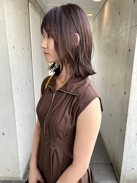  20代30代ボブ/ミディアムレイヤー/透明感/天神/大名