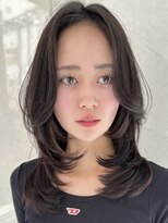 アフィナー 上大岡(Afinar)&nbsp;ブリーチハイライト髪質改善ダブルカラーレイヤーカット