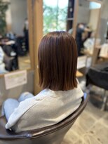 サロンドポプリ 志都美(salon de poupuri)&nbsp;プツっとボブ