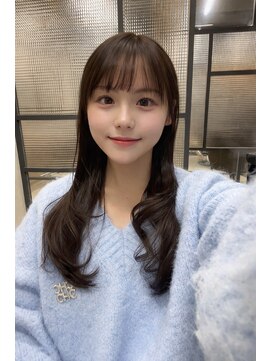 トッカ 天王寺店(tocca) 【井上】韓国レイヤー　チョコグレージュ