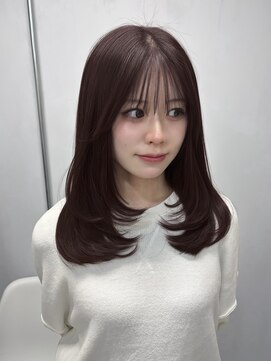 ラフィット 香椎(lafit) 透明感ラベンダーピンクヘア