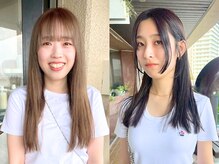 【酸性ストレート×レイヤーカット】/うねりをリセットし、第一印象をクリアに。