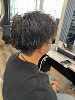 スタイル 皆実店(STYLE) メンズ/パーマ/スパイラル/波巻き/ショート