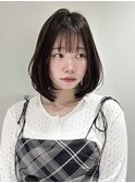 韓国ヘア ミディアムレイヤーボブ【八王子】