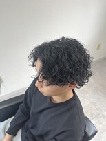ブースト(BOOST) サーフカール 黒髪