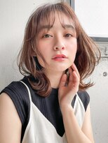 ロタ(rota)&nbsp;韓国風ひし形ミディアムレイヤー/マロンブラウン/20代30代40代