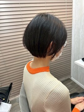 ココル 西新井(CoCoLu) 30代40代50代◎白髪染めリタッチカラー丸みショート西新井