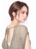 前髪長めショート