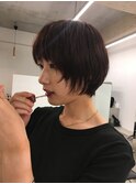 ショートカット/ニュアンスショート/ショートレイヤー/お顔周り