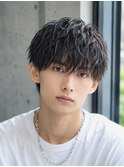 無造作ツイスパマッシュ