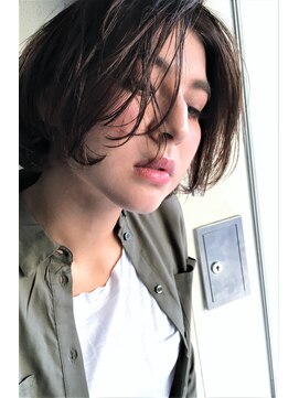 リマ(RIMA) 【RIMA】外国人風☆マッシュなニュアンスショートボブ