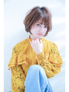 ニューヨークニューヨーク 梅田茶屋町店(NYNY) 外国人風★ゆるふわショート