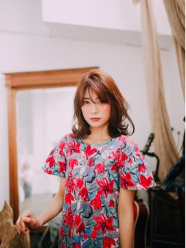 エマージュ 池袋東口店(Emerge) 大人カジュアル☆フリンジバング【池袋/池袋/池袋/池袋駅/池袋】