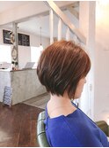 ショートレイヤーボブ